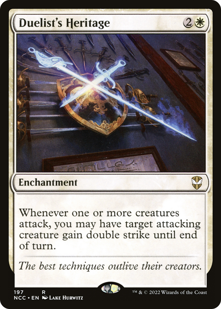Image of Duelist's Heritage (NCC-197) - New Capenna Commander