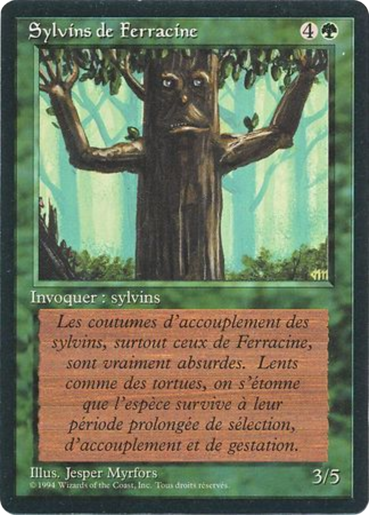 Image of Ironroot Treefolk (FBB-) - Foreign Black Border