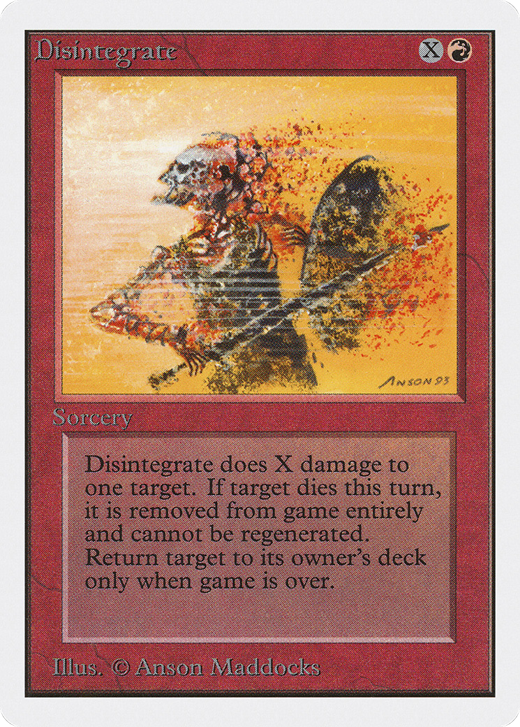 Image of Disintegrate (2ED-) - Unlimited Edition