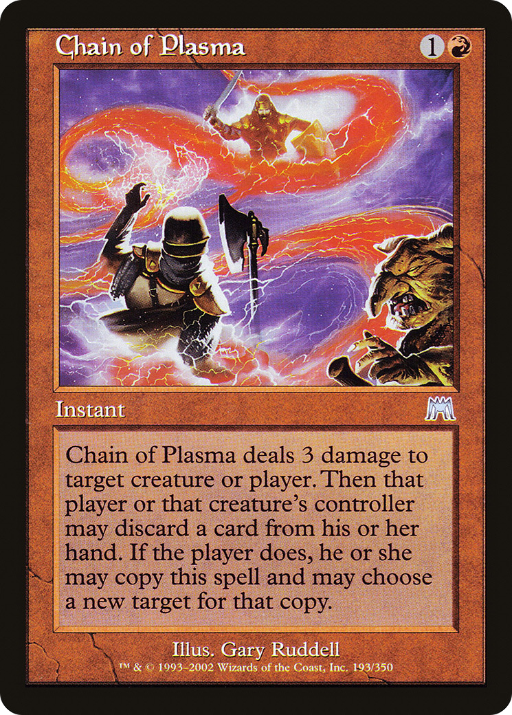 Image of Chain of Plasma (ONS-193) - Onslaught Foil