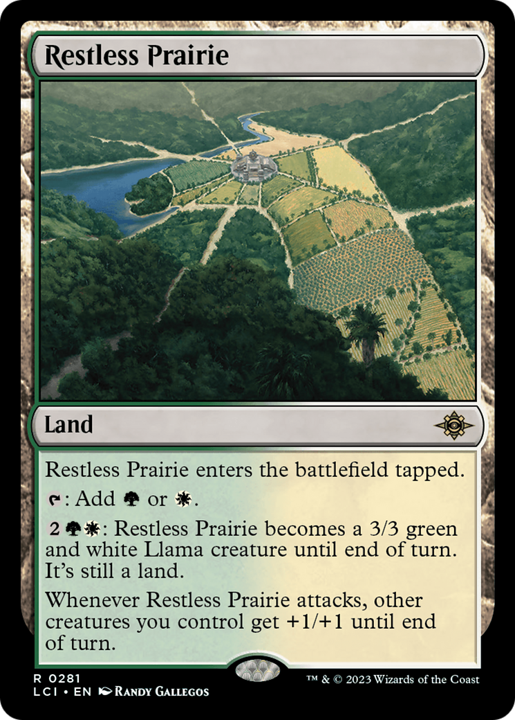 Image of Restless Prairie (LCI-281) - The Lost Caverns of Ixalan
