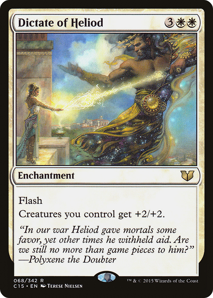 Image of Dictate of Heliod (C15-068) - Commander 2015