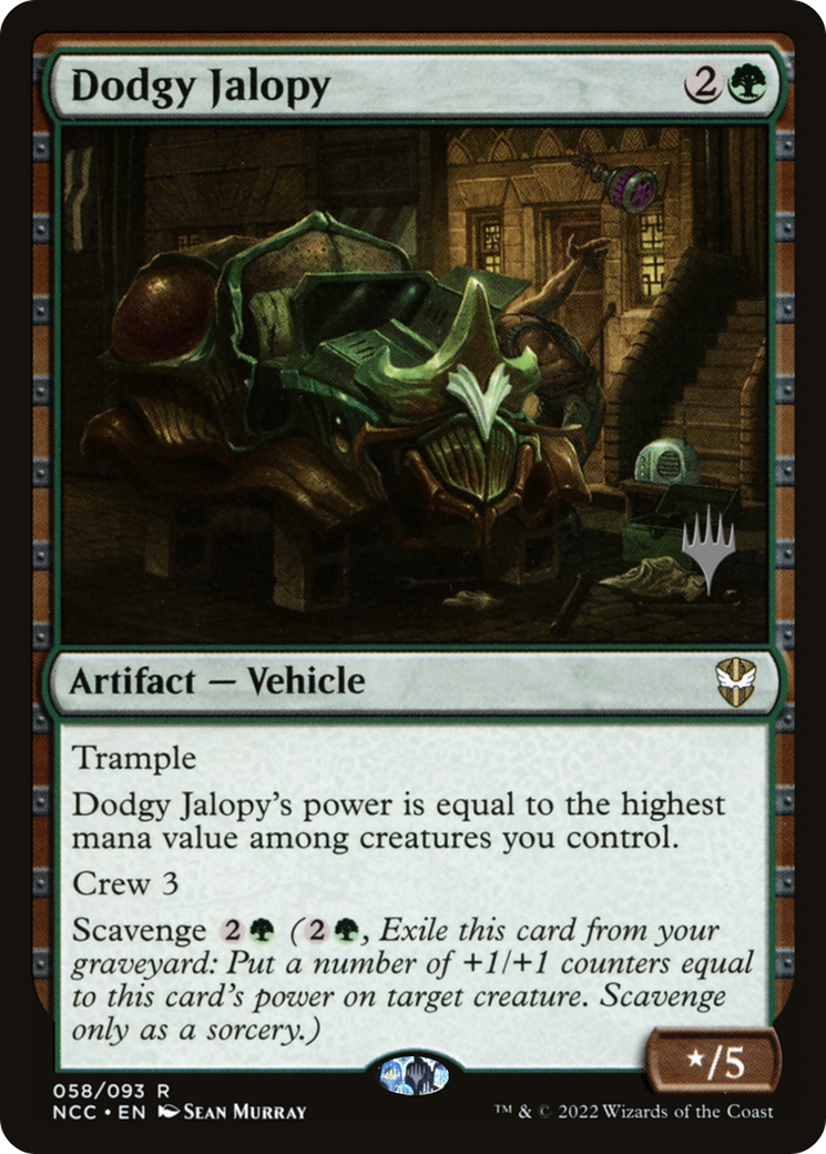 Image of Dodgy Jalopy (PPSNC-058) - New Capenna Commander Promos Foil
