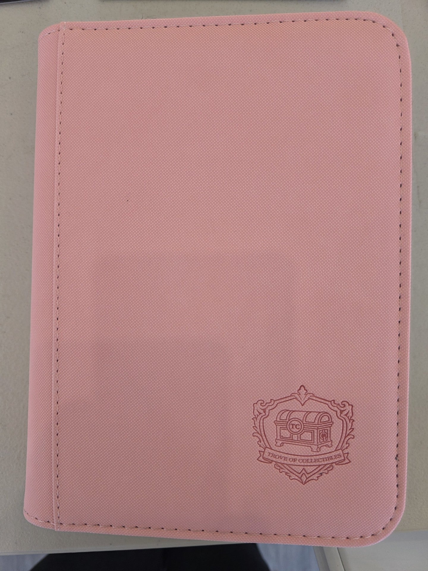 Image of TroveOfCollectibles 4 Pocket Binder Pink