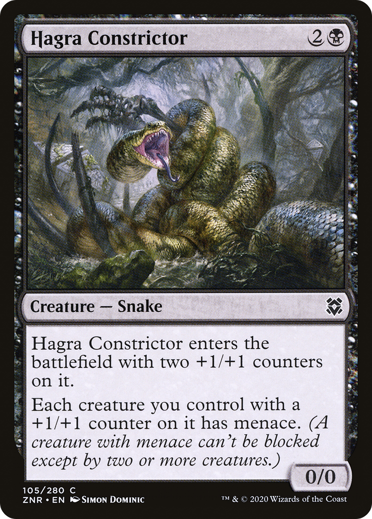 Image of Hagra Constrictor (ZNR-105) - Zendikar Rising