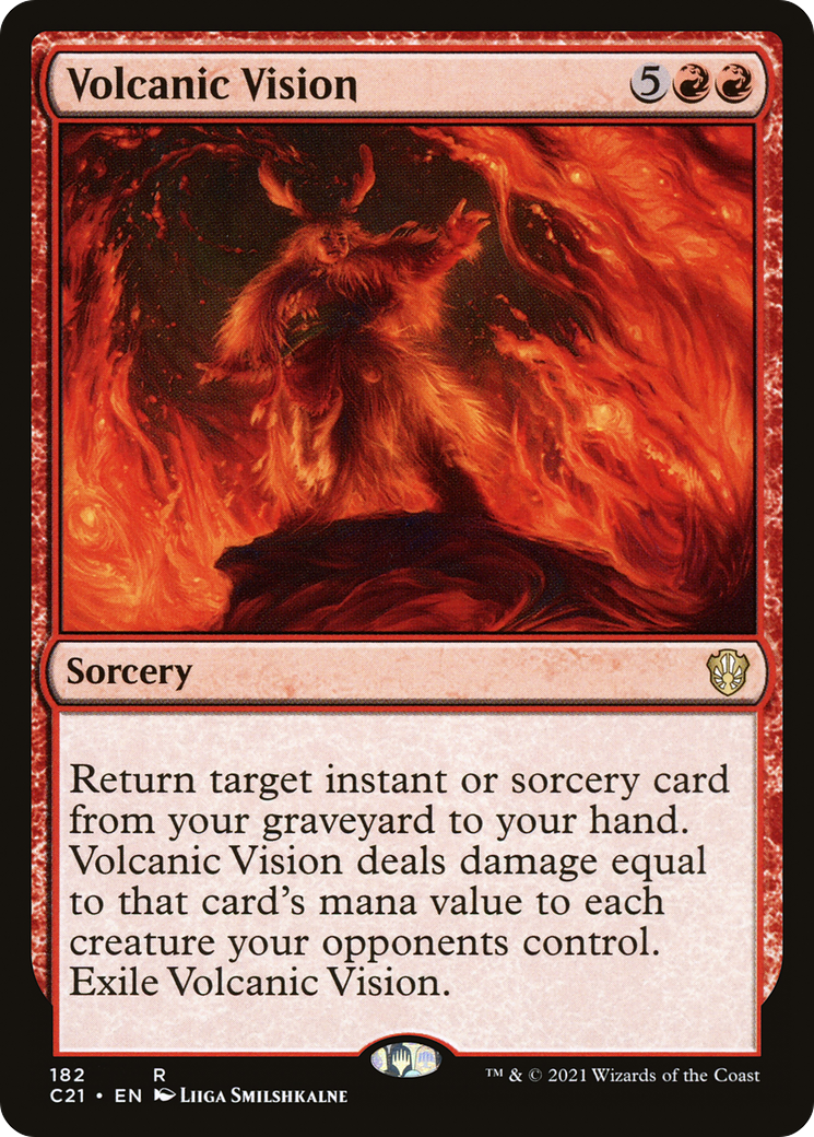 Image of Volcanic Vision (C21-182) - Commander 2021