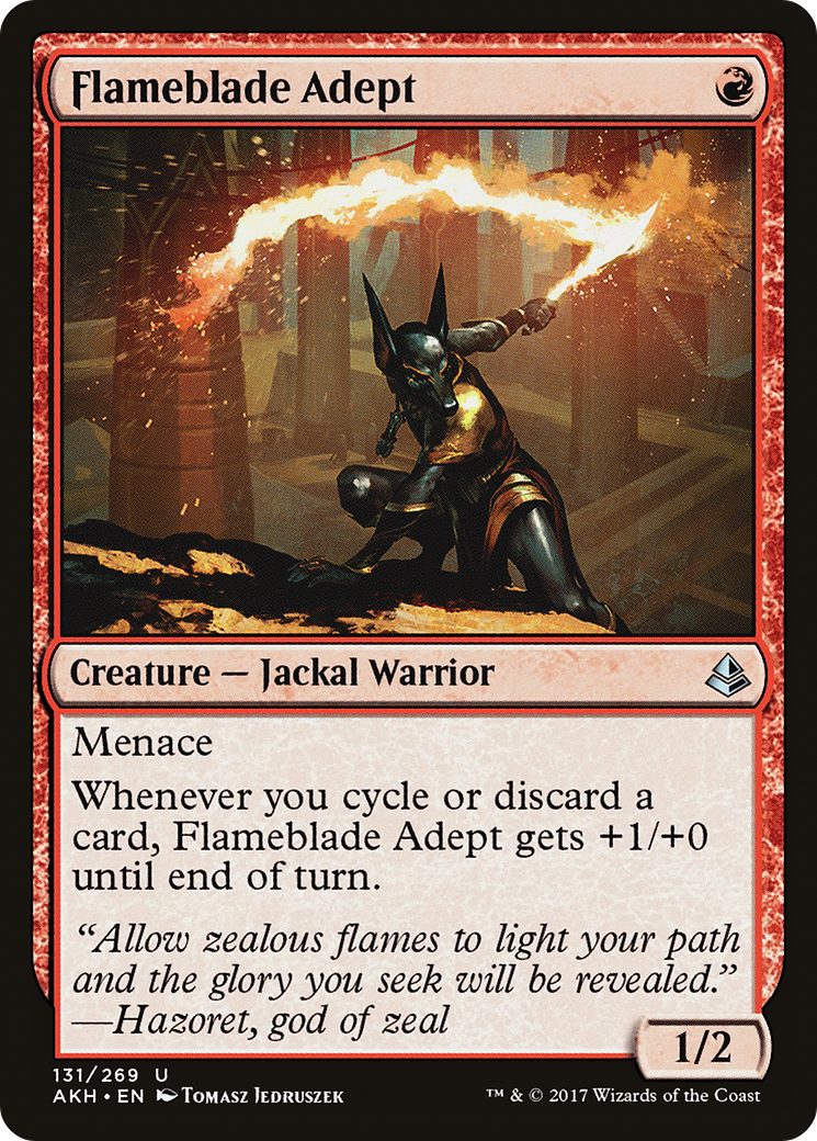 Image of Flameblade Adept (AKH-131) - Amonkhet