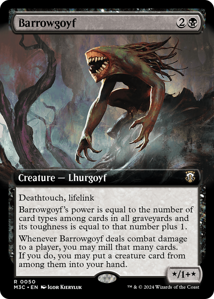 Image of Barrowgoyf (Extended Art) (M3C-050) - Modern Horizons 3 Commander: (Extended Art)