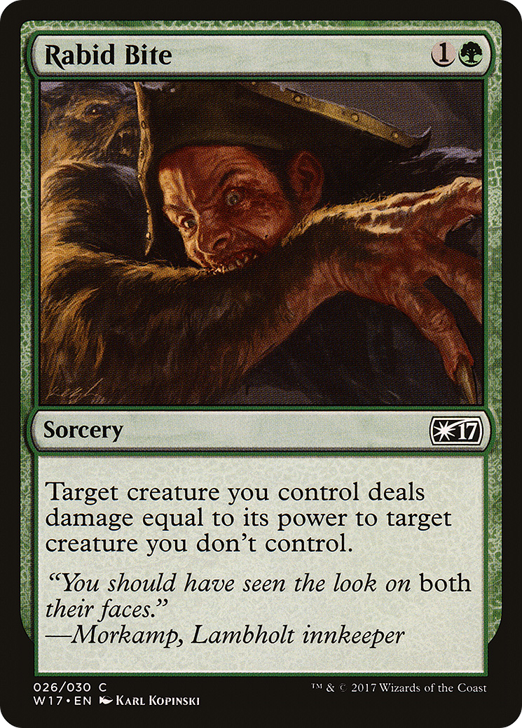 Image of Rabid Bite (W17-026) - Welcome Deck 2017