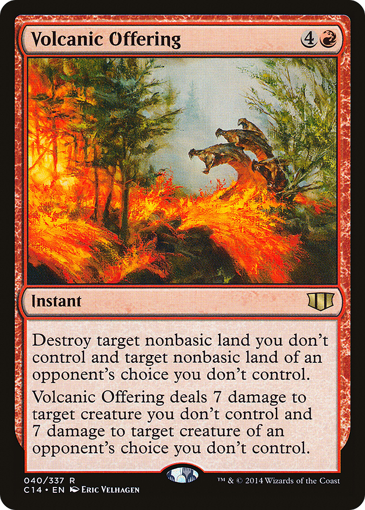 Image of Volcanic Offering (C14-040) - Commander 2014