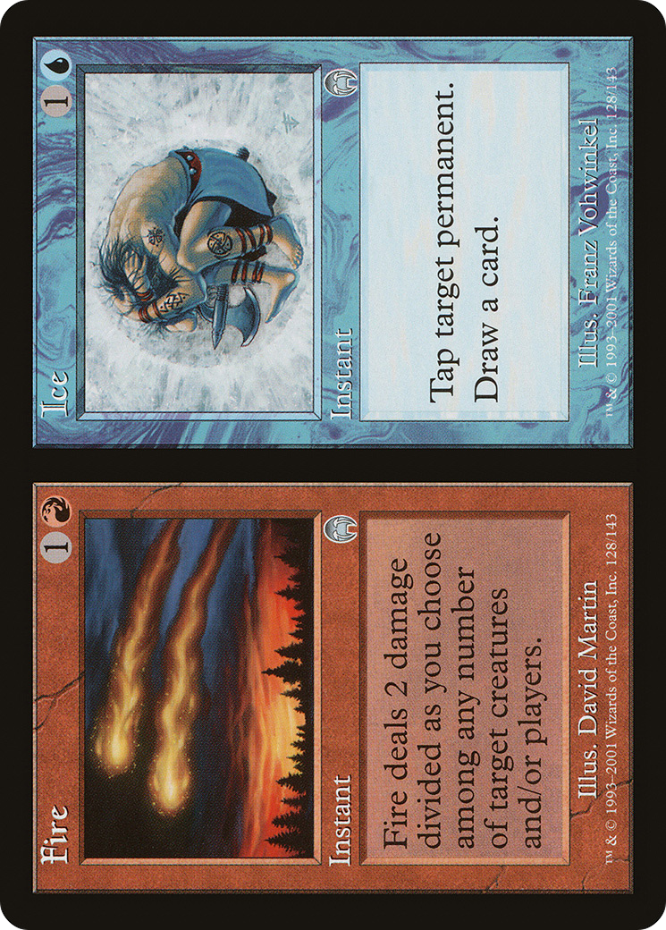Image of Fire // Ice (APC-128) - Apocalypse Foil