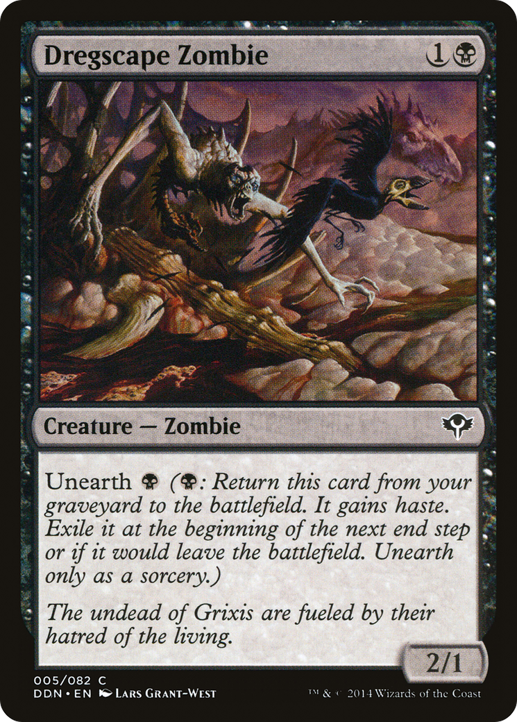 Image of Dregscape Zombie (DDN-005) - Duel Decks: Speed vs. Cunning