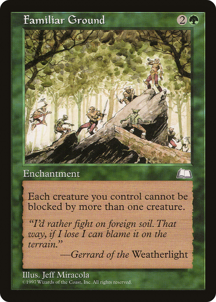 Image of Familiar Ground (WTH-) - Weatherlight
