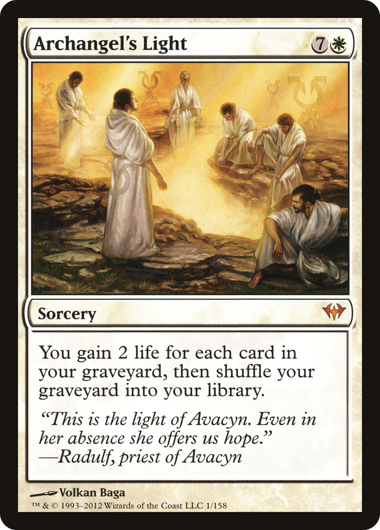 Image of Archangel's Light (DKA-001) - Dark Ascension Foil