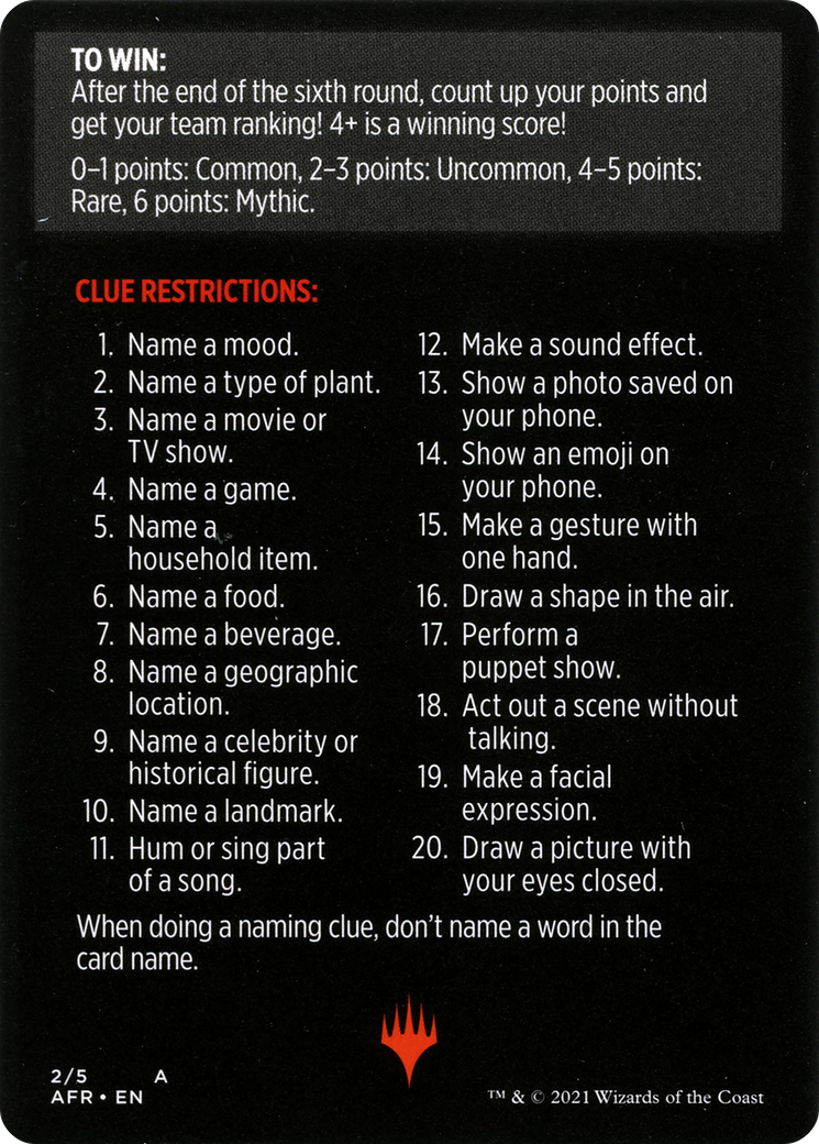 Image of Totally Lost in Translation // Totally Lost in Translation (cont'd) (MAFR-002) - Adventures in the Forgotten Realms Minigames Foil
