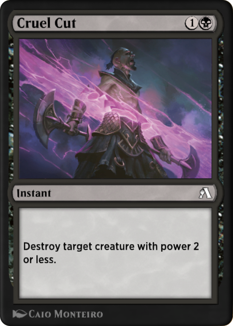 Image of Cruel Cut (XANA-026) - Arena New Player Experience Extras