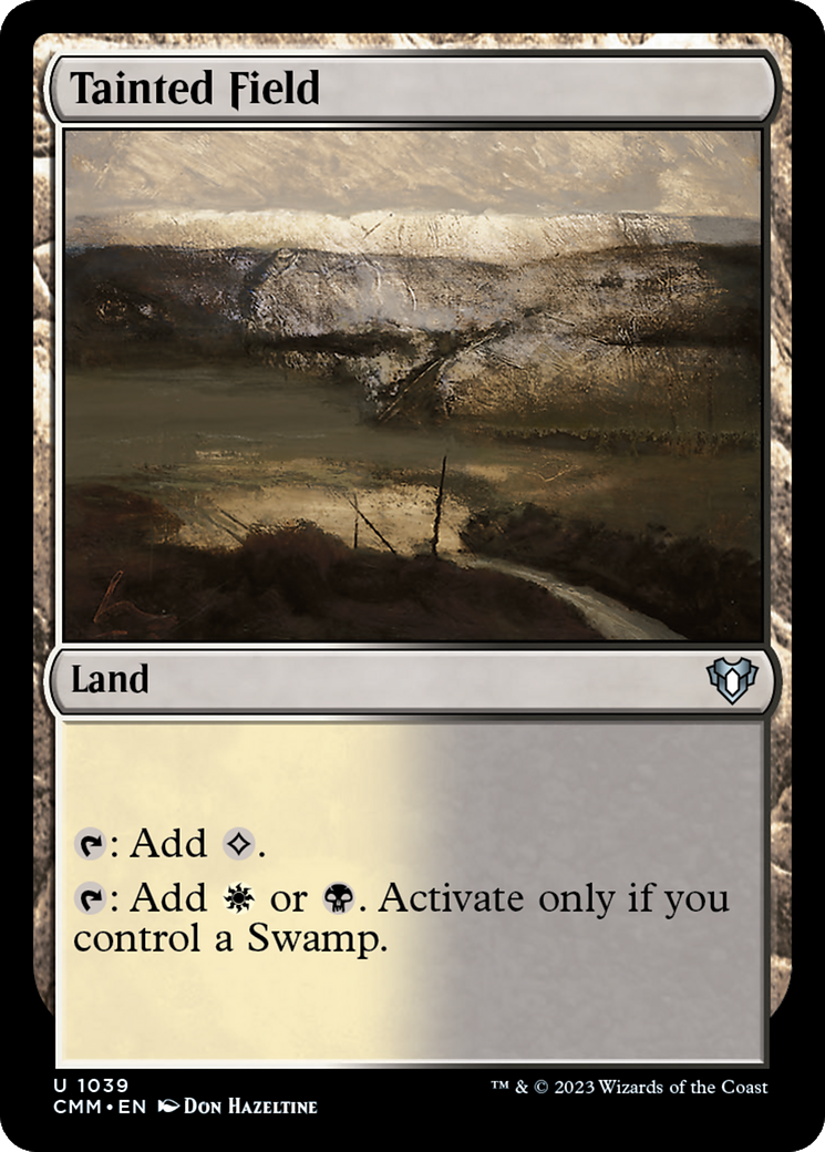 Image of Tainted Field (CMM-1039) - Commander Masters