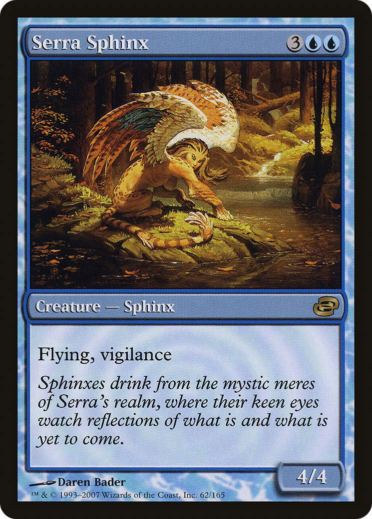 Image of Serra Sphinx (PLC-062) - Planar Chaos: (colorshifted) Foil
