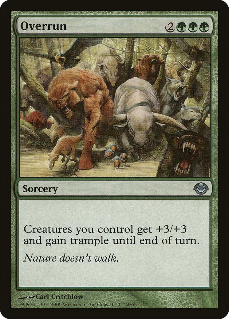 Image of Overrun (DDD-024) - Duel Decks: Garruk vs. Liliana