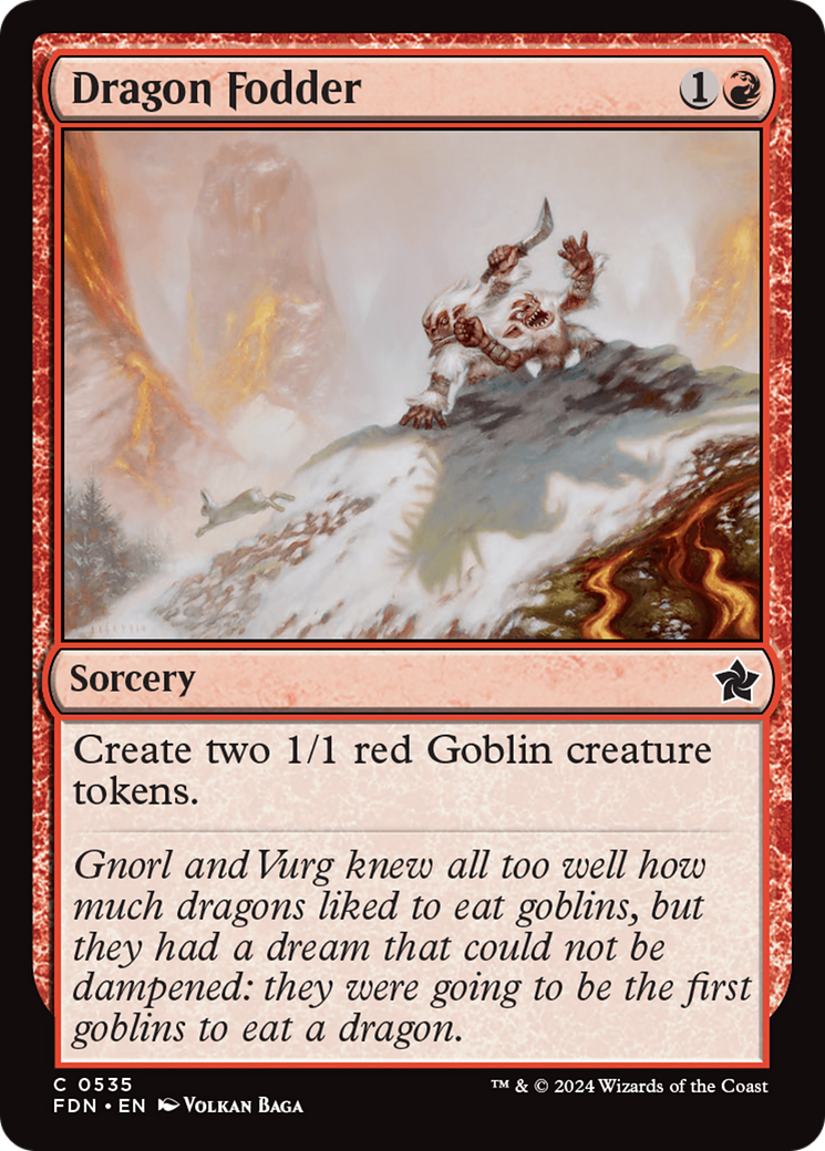 Image of Dragon Fodder (FDN-535) - Foundations
