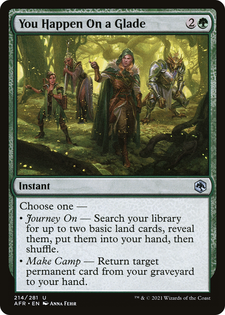 Image of You Happen On a Glade (AFR-214) - Adventures in the Forgotten Realms