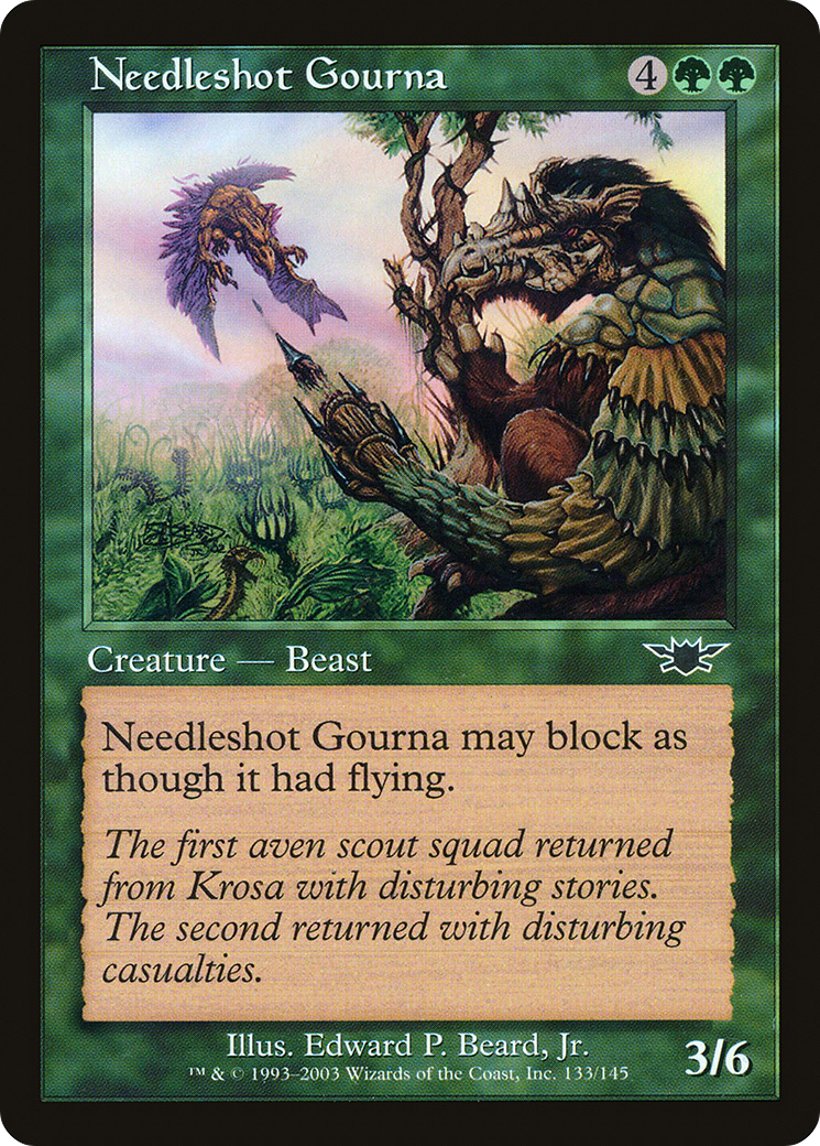 Image of Needleshot Gourna (LGN-133) - Legions Foil