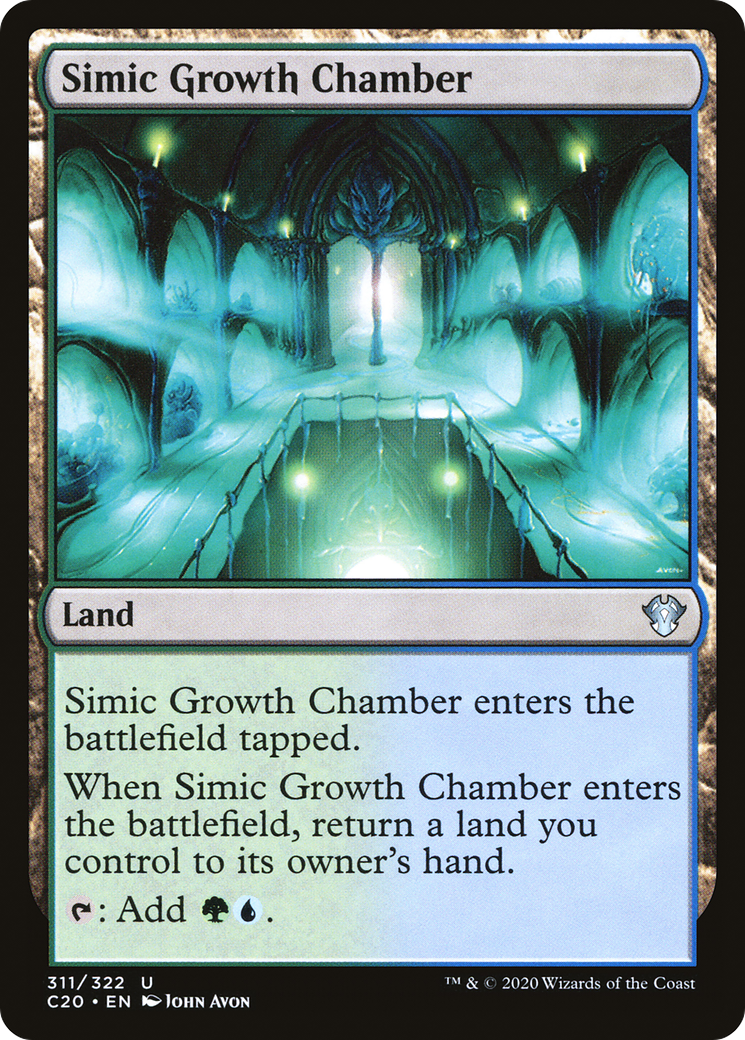 Image of Simic Growth Chamber (C20-311) - Commander 2020