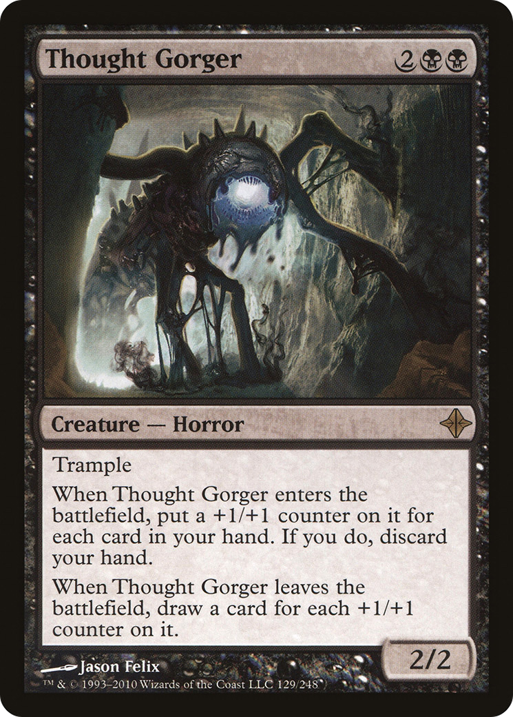 Image of Thought Gorger (ROE-129) - Rise of the Eldrazi Foil