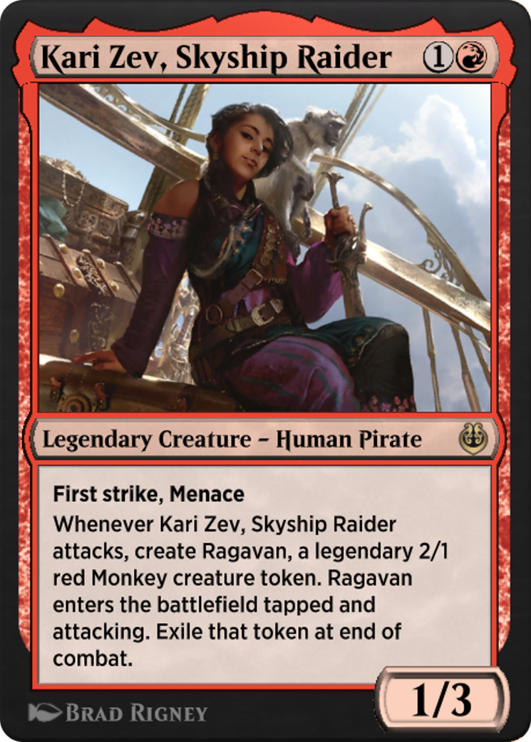 Image of Kari Zev, Skyship Raider (KLR-133) - Kaladesh Remastered