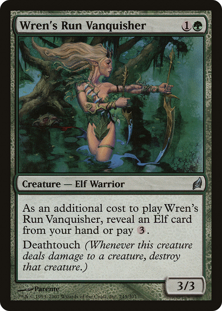 Image of Wren's Run Vanquisher (LRW-245) - Lorwyn Foil