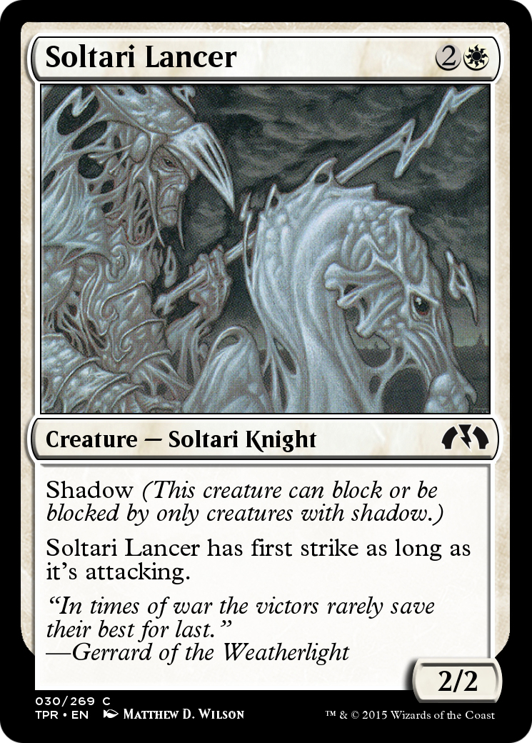 Image of Soltari Lancer (TPR-030) - Tempest Remastered