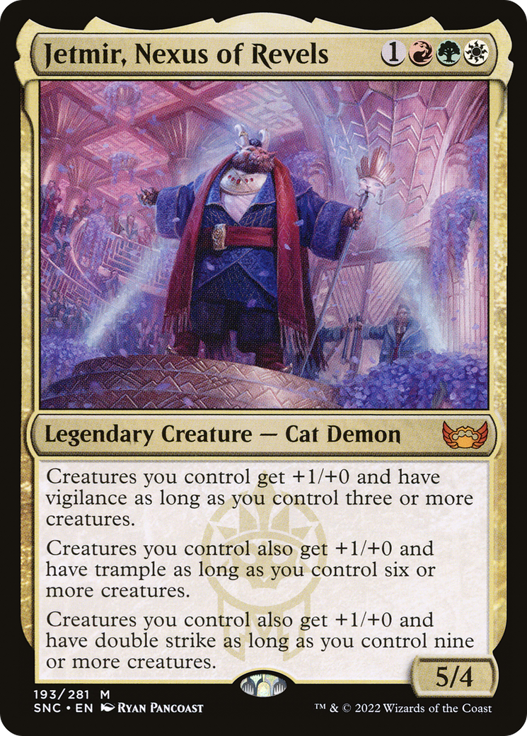 Image of Jetmir, Nexus of Revels (SNC-193) - Streets of New Capenna