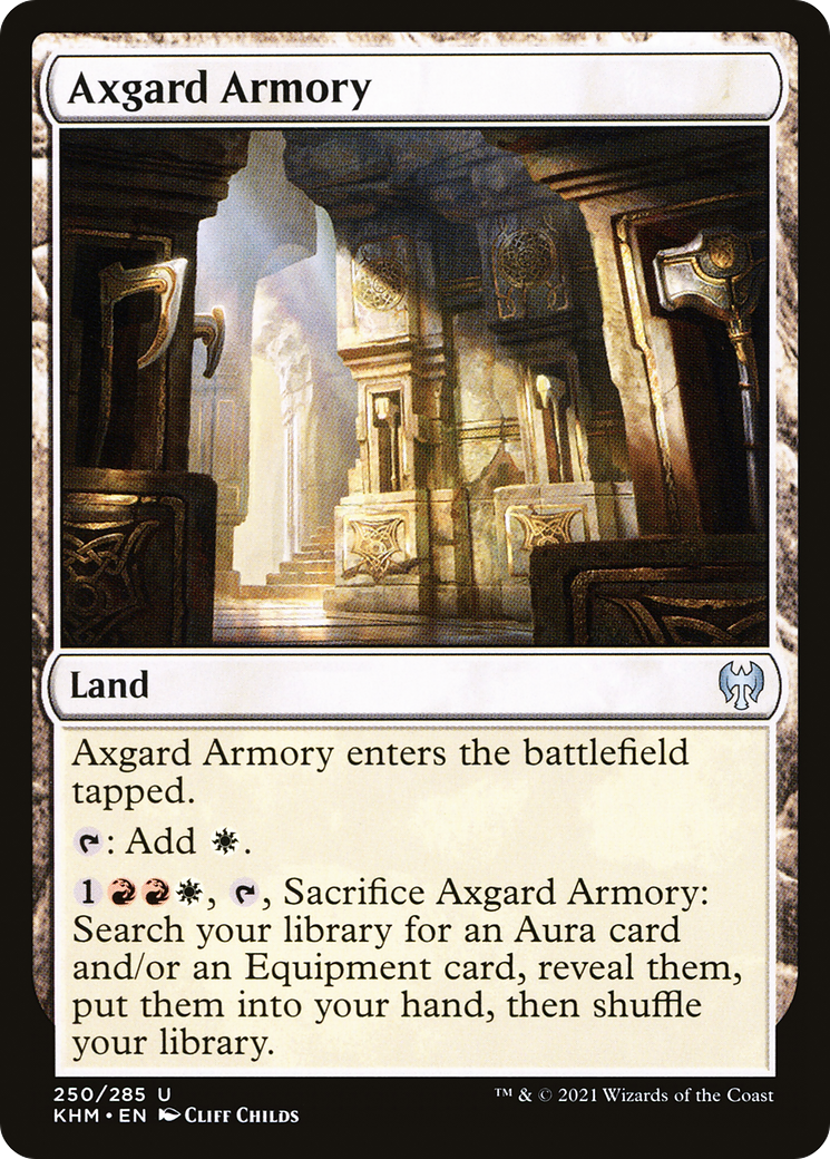 Image of Axgard Armory (KHM-250) - Kaldheim Foil