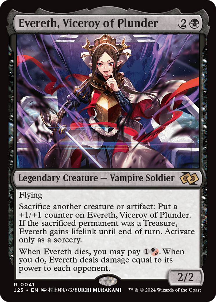 Image of Evereth, Viceroy of Plunder (Anime) (J25-041) - Foundations Jumpstart