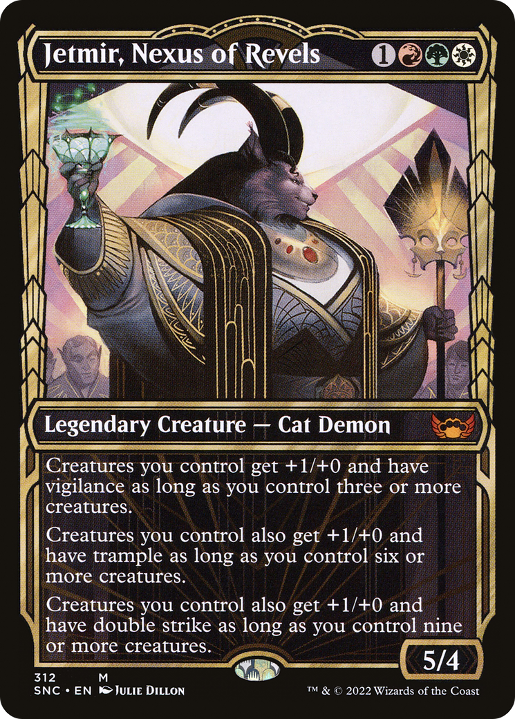 Image of Jetmir, Nexus of Revels (Showcase) (SNC-312) - Streets of New Capenna: (Showcase) Foil