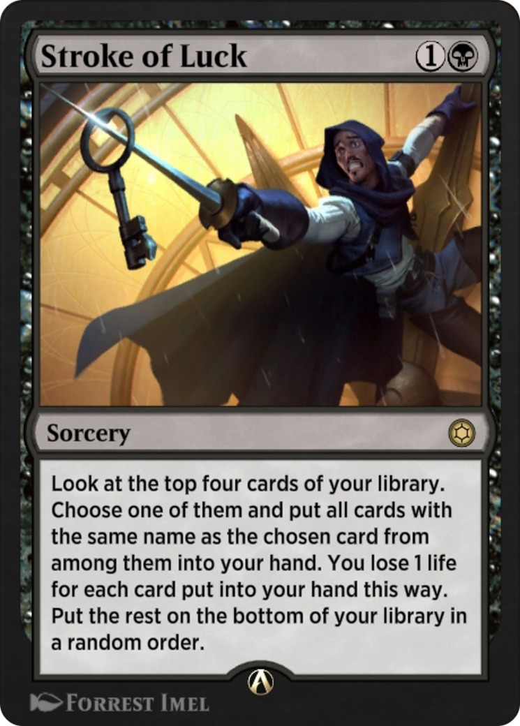 Image of Stroke of Luck (HBG-048) - Alchemy Horizons: Baldur's Gate