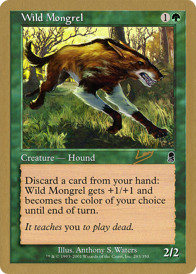 Image of Wild Mongrel - 2002 Raphael Levy (ODY) (WCD-) - World Championship Decks 2002