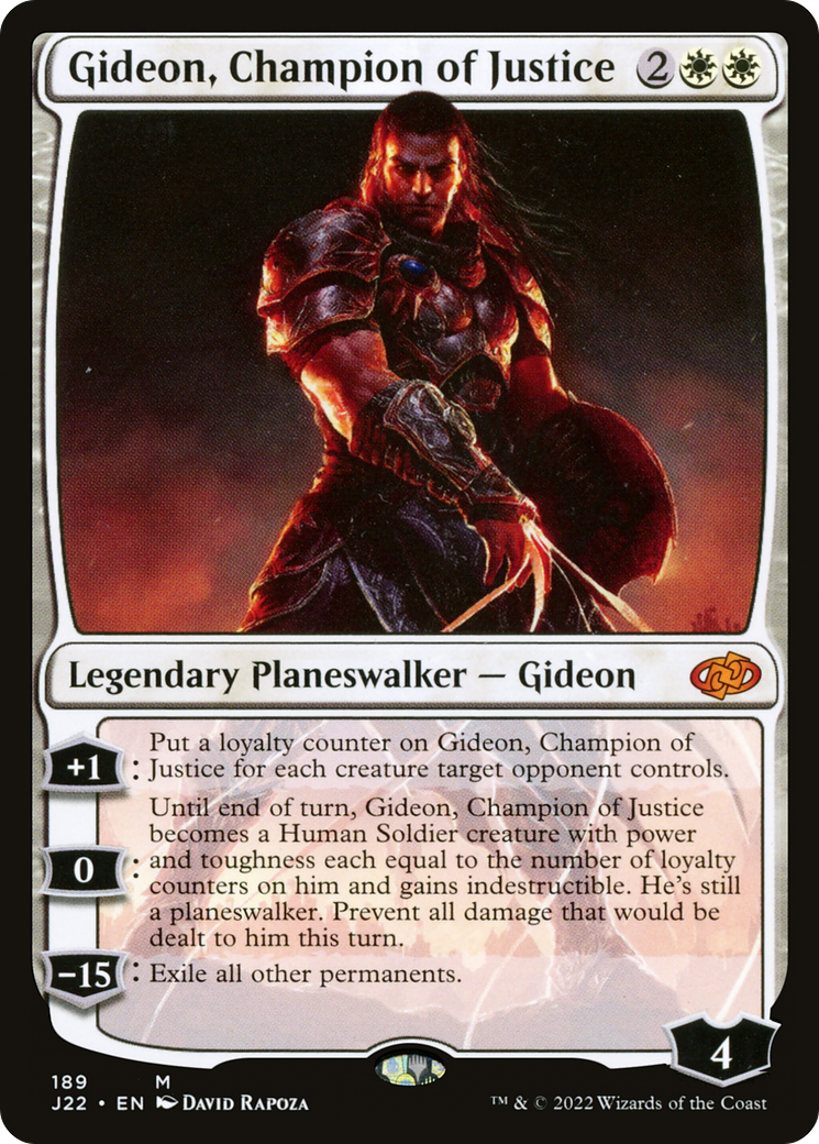 Image of Gideon, Champion of Justice (J22-189) - Jumpstart 2022