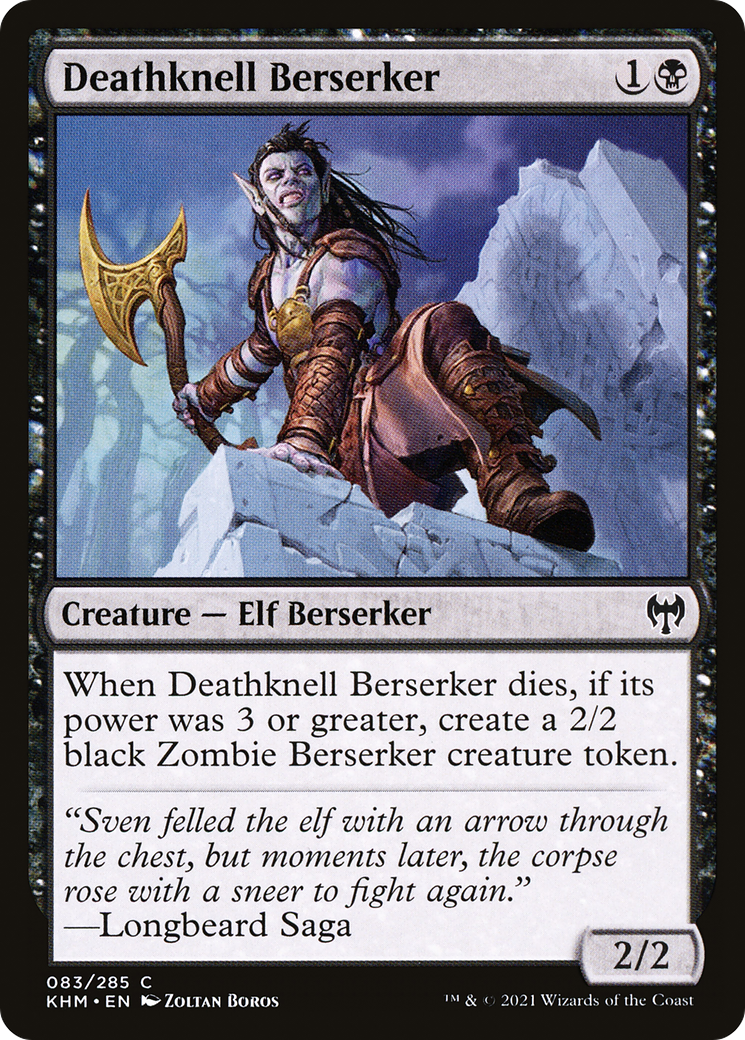Image of Deathknell Berserker (KHM-083) - Kaldheim