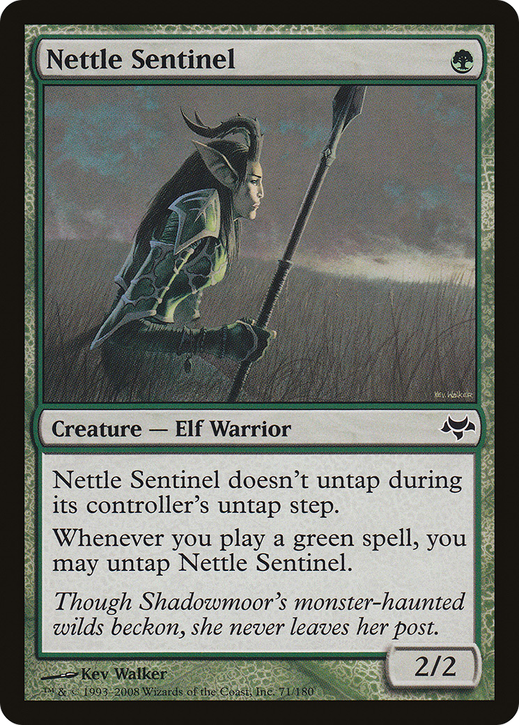 Image of Nettle Sentinel (EVE-071) - Eventide Foil
