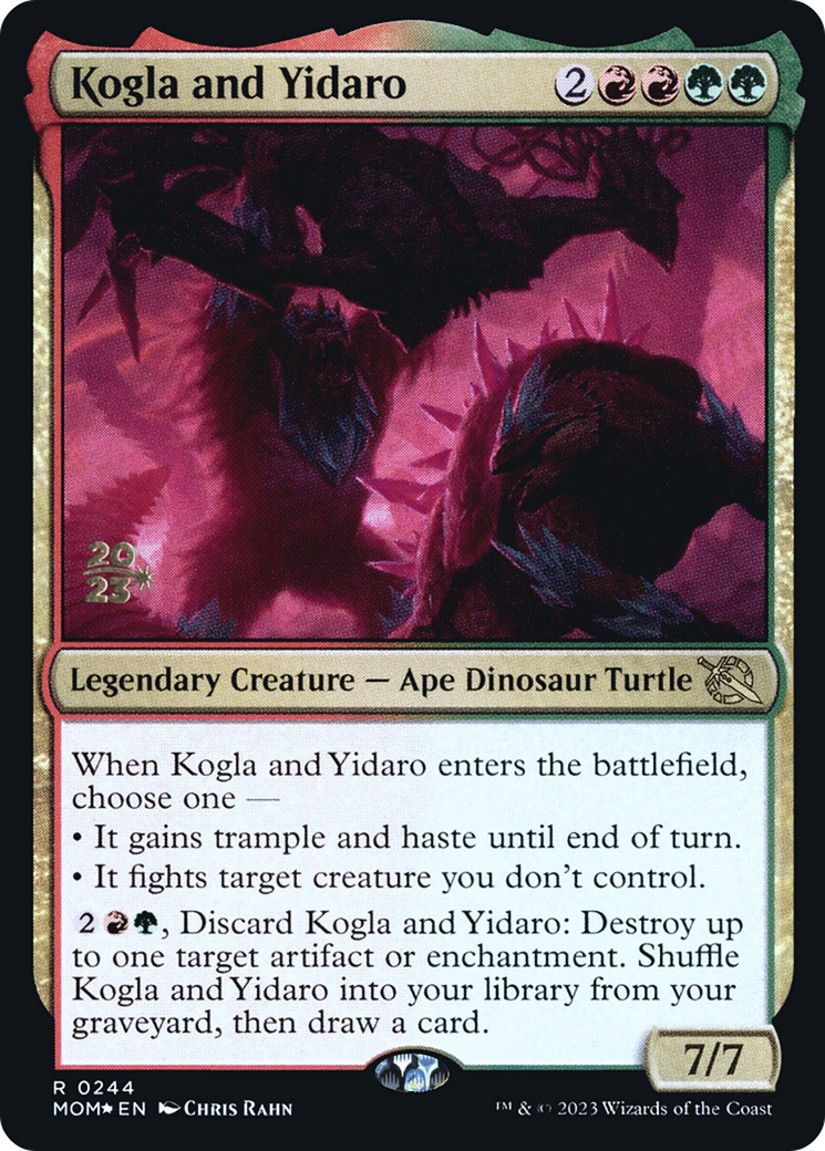 Image of Kogla and Yidaro (PRE-244) - March of the Machine Promos Foil