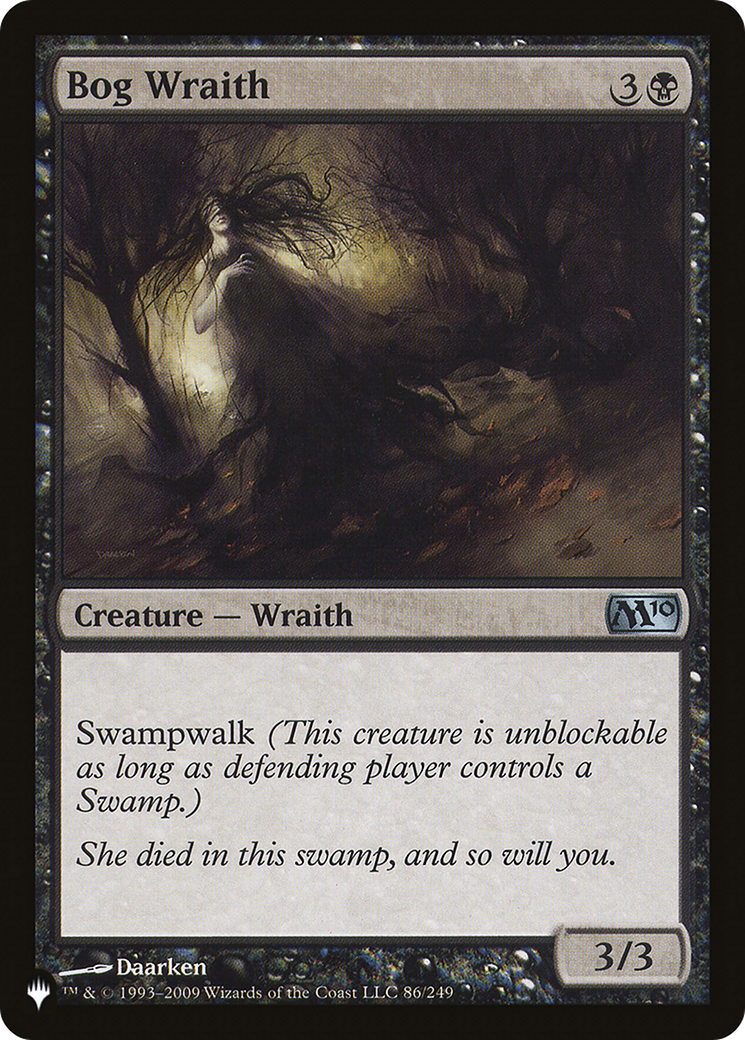 Image of Bog Wraith (LIST-M10-86) - The List