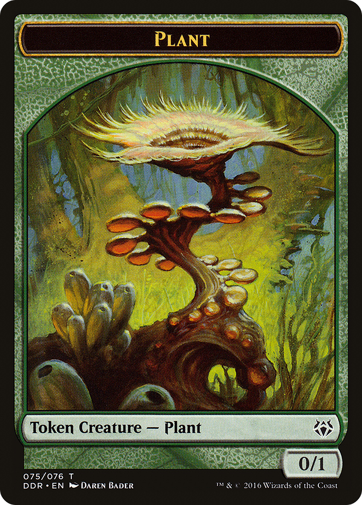 Image of Plant Token (DDR-075) - Duel Decks: Nissa vs. Ob Nixilis