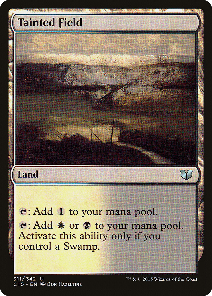 Image of Tainted Field (C15-311) - Commander 2015