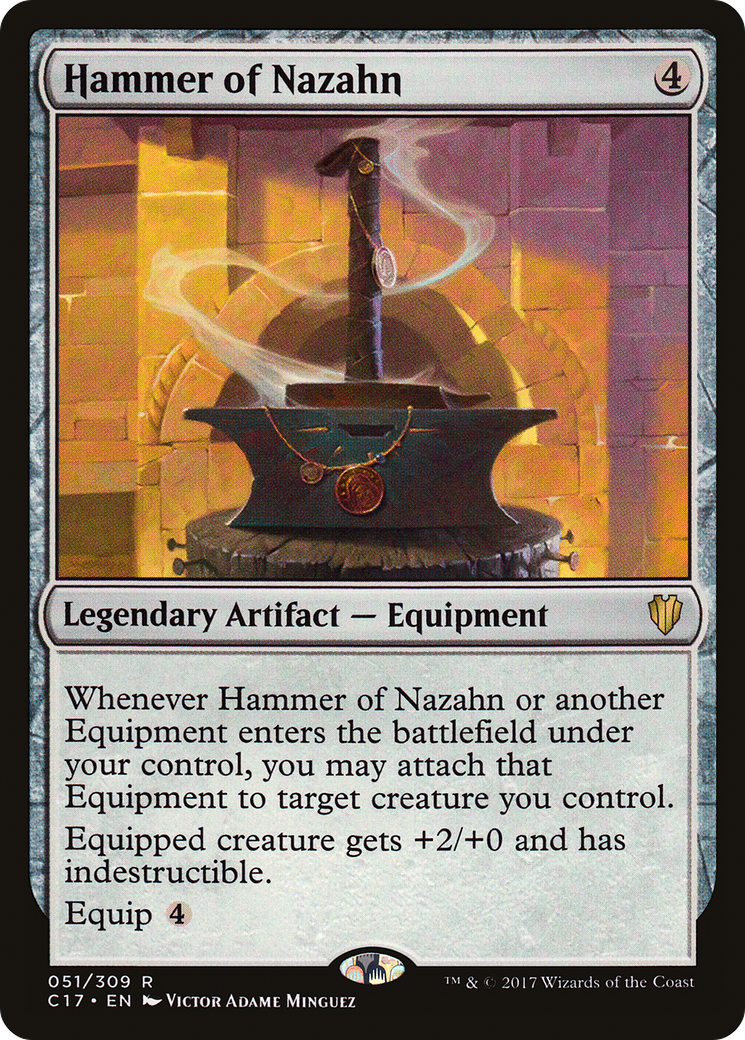 Image of Hammer of Nazahn (C17-051) - Commander 2017