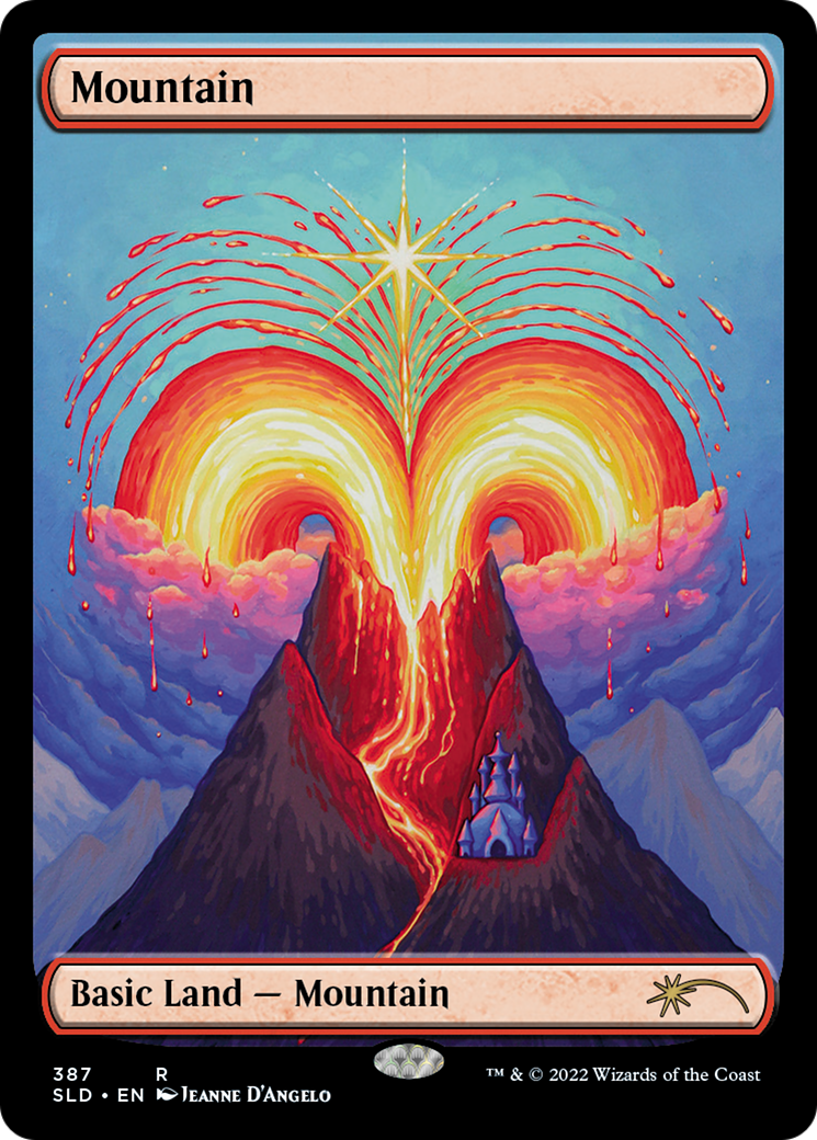 Image of Mountain (387) (SLD-387) - Secret Lair Drop Foil