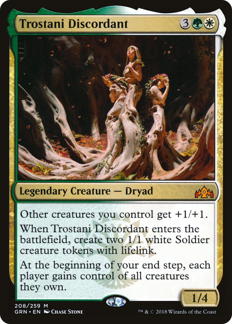 Image of Trostani Discordant (GRN-208) - Guilds of Ravnica Foil