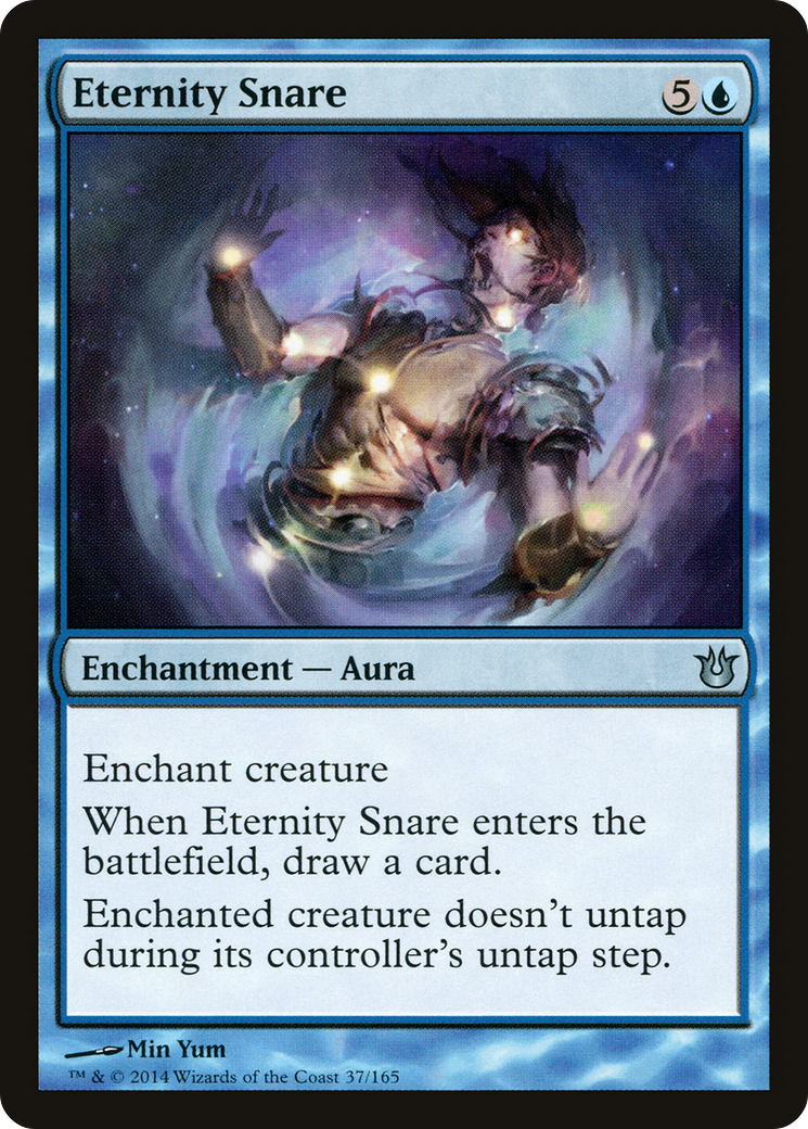 Image of Eternity Snare (BNG-037) - Born of the Gods Foil