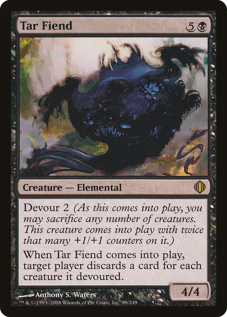Image of Tar Fiend (ALA-089) - Shards of Alara