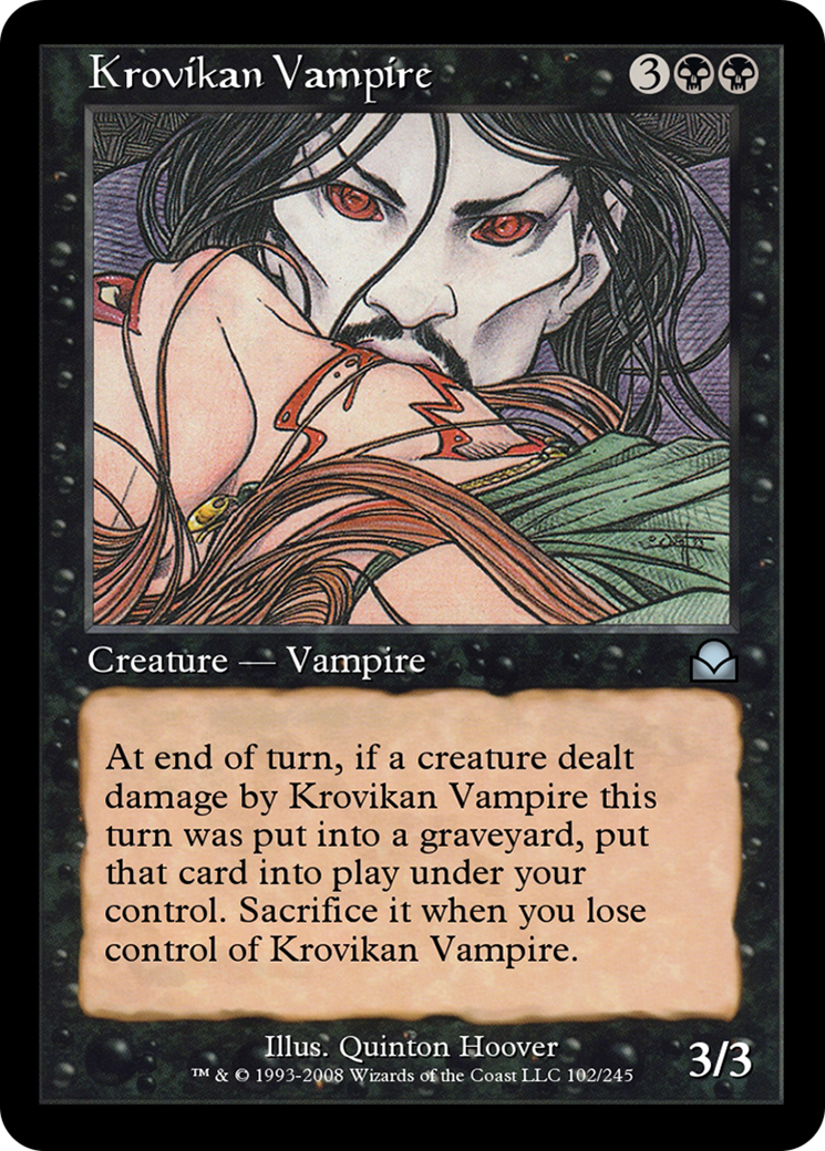 Image of Krovikan Vampire (ME2-102) - Masters Edition II